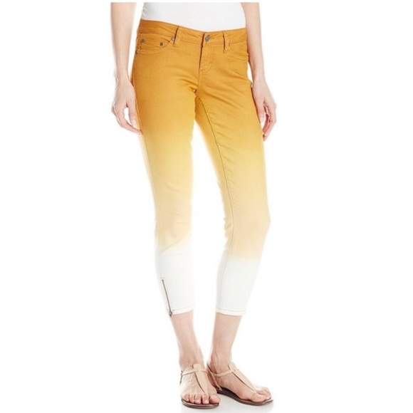 Prana Denim - prAna Jett Ombré Dip Dye Organic Cropped Jeans
